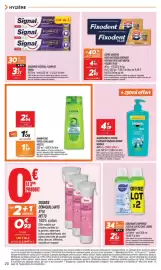 Catalogue Netto semaine 42 page 20: Signal Dentifrice Intégral 8 Complet €3,27, Fixodent Crème adhésive €7,56