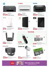 Nesto catalogue Page 10: HP Smart Tank AiO Printer 581 €429,00, Canon Printer TS4140i WH €219,00