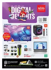 Nesto catalogue Page 2: Samsung 4K QLED Smart TV 55" QA55Q6FAAUXZN €1.199,00, JBL Party Box Encore2 With Mic €899,00