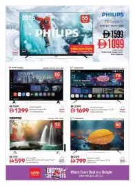 Nesto catalogue Page 6: Philips UHD Google TV 55" 55PUT7390/56 €1.099,00, Northway WebOs 65" TV NW650WOSJ €1.299,00