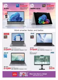 Nesto catalogue Page 7: HP NB CORE 5 €2.649,00, OMNIBOOK X FLIP2 R5 €3.099,00