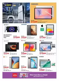 Nesto catalogue Page 8: Sony PS5 €2.899,00, Samsung Tab S10 LITE SM-X400 €1.299,00