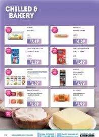 Bestway leaflet Page 24: Alpro oat/oat unsweetened/soya original/soya unsweetened/almond original/almond unsweetened €1,39