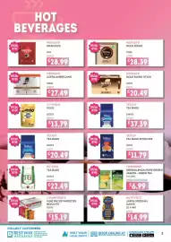 Bestway leaflet Page 3: Nescafe azera americano €27,49, Crawford's mini packs varieties biscuits €15,19