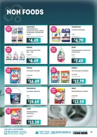 Bestway leaflet Page 35: Persil bio/colour/non bio - gel €8,49, Persil non bio powder €16,49