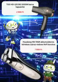 BestByte akciós újság Oldal 5: Too hajszárító €2.999,00