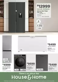 House & Home catalogue Page 2: Dishwasher Manhattan Grey €5.499,00, Multimode Chest Freezer White €6.499,00