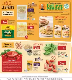 Catalogue Match page 12: Carrefour Classic Fettuccini €1,19, RANA Pâtes fraîches €2,95