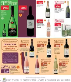 Catalogue Match page 20: Clairette de Die €5,35, LA CAVE AUGUSTIN MADIRAN ROUGE AOP €1,96