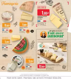 Catalogue Match page 4: MINI PLATEAU GOURMANDISES À PETITS PRIX €13,90, CHABER Cœur de Savoie €1,65