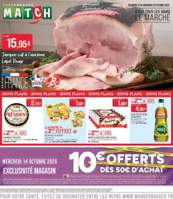 Catalogue Match (valable jusqu'au 25-10)