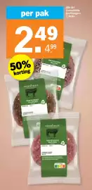 Albert Heijn folder week 42 Pagina 11: Alle AH Greenfields beefburgers 2 stuks €2,49