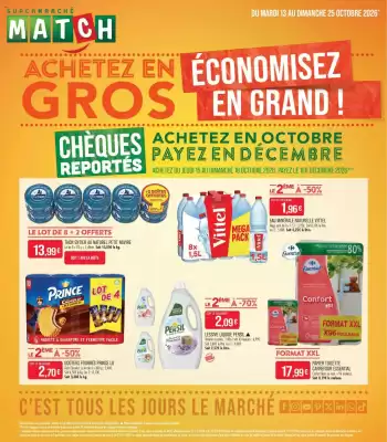 Match (valable jusqu'au 25-10)