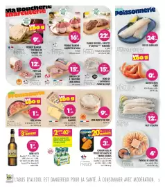 Catalogue Match semaine 42 page 3: Pescanova éventail de crevettes €4,00, Fruitière cœur de savoie €1,65