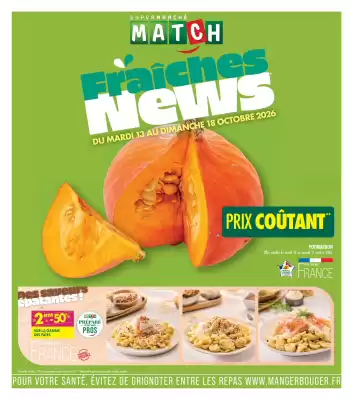 Match (valable jusqu'au 18-10)