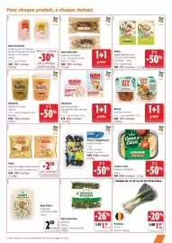 Catalogue Colruyt page 11: Boni Selection Focaccia €2,99, Boni Selection épinards €1,76