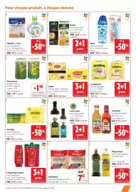 Catalogue Colruyt page 17: Terra Creta Huile d'olive vierge extra €29,98, Tropicana €6,14