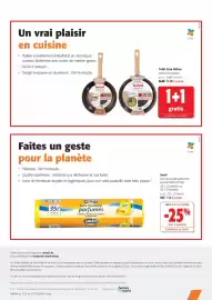 Catalogue Colruyt page 24: Tefal Poêle Céra Délice €31,99, Swirl Sacs Poubelle parfumés €7,18