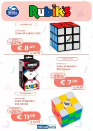Volantino Mornati Paglia Pagina 6: S SPIN MASTER™ Rubik's SKU SP16062609 SPIN MASTER Cubo di Rubik's 3X3 SCONTO -22% € 8,49