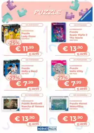 Volantino Mornati Paglia Pagina 8: Ravensburger Puzzle Lady Oscar €11,99, Ravensburger Puzzle Super Mario 2 The Movie €13,90