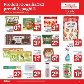 Volantino Supermercati Gulliver Pagina 19: Misto Funghi con Porcini Consilia €4,98, Minestra con farro Consilia €5,58
