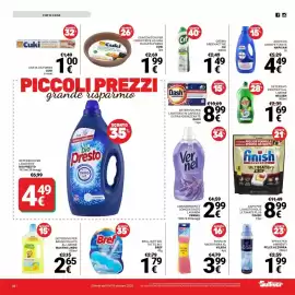 Volantino Supermercati Gulliver Pagina 22: Ammorbidente concentrato lavanda Vernel €2,99, Brilliant Gel Bref €1,79
