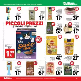 Volantino Supermercati Gulliver Pagina 35: Bastoncini masticabili con pollo e formaggio Vitakraft €2,39
