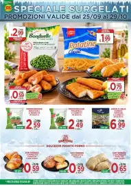 Volantino Jero Market Pagina 16: San Giorgio sfogliata frolla €0,59, Freddobuono friarielli a cubetti €2,49