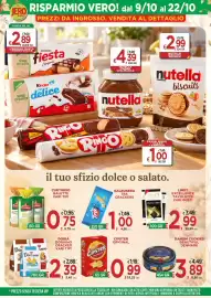 Volantino Jero Market Pagina 4: Galbusera tra crackers €1,00, Doriano cracker €2,39