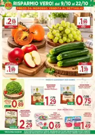 Volantino Jero Market Pagina 6: Insalata Trocadero Italia €0,89, GranTerre Grana Padano grattugiato fresco €0,75