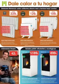 Catálogo Milar Página 6: Cointra Mensa Estufa Pellet €899,00, Cointra Estufa Pellet Garda 9 Blanco €1.189,00