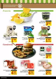 Folleto SPAR Página 2: Manjares lechuga limpia €1,99, Traseros frescos de pollo €2,99