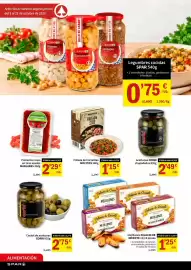 Folleto SPAR Página 6: Palacio de Oriente mejillones €1,25, Aceitunas corbi chupadedos €2,49