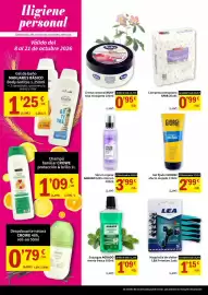 Folleto SPAR Página 9: Agrado brillo intenso €3,99, Enjuague agrado menta fresca €1,09