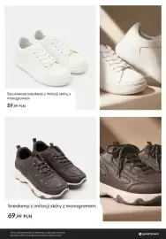 Sinsay gazetka Strona 6: Sznurowane sneakersy z imitacji skóry, z monogramem Sinsay €59,99