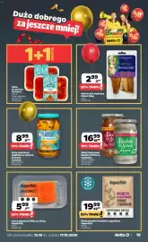 Netto gazetka tydzień 42 Strona 19: Filety śledziowe Śledzie Od Serca Contimax €16,99, Morszczuk wędzony Fisher King €2,99