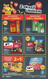 Netto gazetka tydzień 42 Strona 20: Chinkali Pierożki po Gruzińsku €9,99, Frytki zakręcone Chef de Pomme €8,99