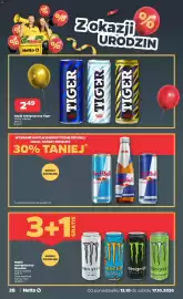 Netto gazetka tydzień 42 Strona 28: Napój energetyczny Tiger €2,49