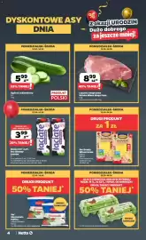 Netto gazetka tydzień 42 Strona 4: Ogórek szklarniowy €5,99, Łopatka wieprzowa Sztuka Mięsa Mega Paka €8,99