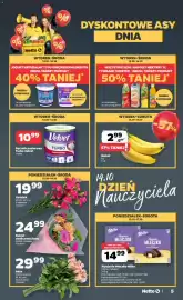 Netto gazetka tydzień 42 Strona 5: Alpejskie Mleczko Milka €14,99, Banan €2,99