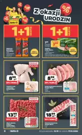 Netto gazetka tydzień 42 Strona 8: Schab wieprzowy bez kości Sztuka Mięsa €8,99