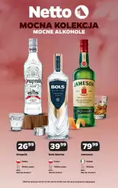 Netto gazetka | Alkohole Strona 1: Krupnik Wódka czysta €26,99, Jameson Whiskey €79,99