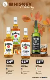 Netto gazetka | Alkohole Strona 11: Jim Beam White Label Bourbon whiskey €66,99