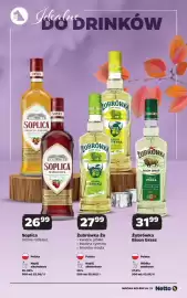 Netto gazetka | Alkohole Strona 5: Żubrówka Bison Grass €31,99, Soplica (różne rodzaje) €26,99