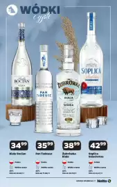 Netto gazetka | Alkohole Strona 7: Wódka Pan Tadeusz €35,99, Wódka Soplica Szlachetna €42,99