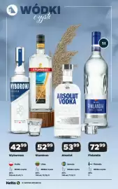 Netto gazetka | Alkohole Strona 8: Wyborowa Wódka czysta €42,99, Stumbras Wódka czysta €52,99