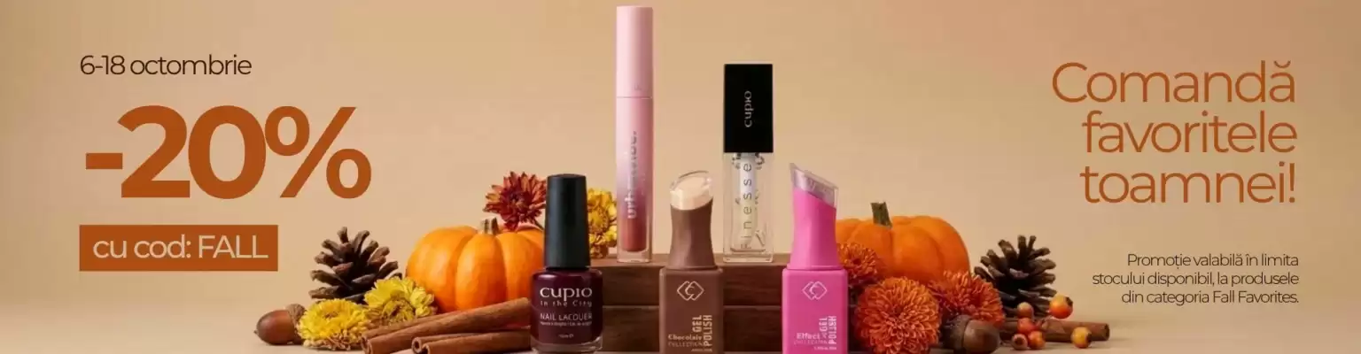 Cupio (valid până la 18-10)