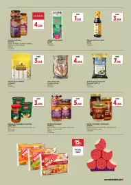 Folheto Supercor semana 41 Página 9: Pickles ou pasta pataks €5,35, Noodles de arroz conimex €3,55