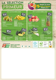 Catalogue G20 page 20: POIRE CONFÉRENCE €1,99, BANANE CAVENDISH €1,59