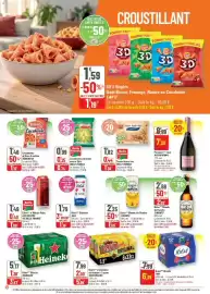 Catalogue G20 page 14: Belle France Cacahuètes enrobées €0,74, 1664 Bière Blanche €1,19